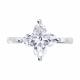 Серебряное кольцо SOKOLOV 94014496-91 с фианитом