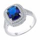 Серебряное кольцо SOKOLOV 94014497-91 с фианитом