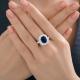 Серебряное кольцо SOKOLOV 94014497-91 с фианитом