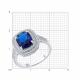 Серебряное кольцо SOKOLOV 94014497-91 с фианитом