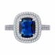 Серебряное кольцо SOKOLOV 94014497-91 с фианитом