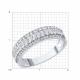 Серебряное кольцо SOKOLOV 94014499-91 с фианитом