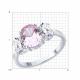 Серебряное кольцо SOKOLOV 94014500-91 с фианитом