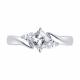 Серебряное кольцо SOKOLOV 94014640 с фианитом