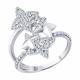 Серебряное кольцо SOKOLOV 94014661 с фианитом