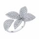 Серебряное кольцо SOKOLOV 94014667 с фианитом