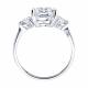 Серебряное кольцо SOKOLOV 94014702 с фианитом