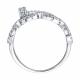Серебряное кольцо SOKOLOV 94014707 с фианитом