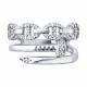 Серебряное кольцо SOKOLOV 94014707 с фианитом