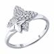 Серебряное кольцо SOKOLOV 94014728 с фианитом