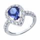 Серебряное кольцо SOKOLOV 94014731 с фианитом