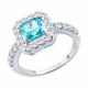 Серебряное кольцо SOKOLOV 94014739 с фианитом