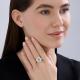 Серебряное кольцо SOKOLOV 94014739 с фианитом