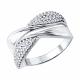 Серебряное кольцо SOKOLOV 94014834 с фианитом
