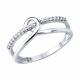 Серебряное кольцо SOKOLOV 94014836 с фианитом