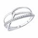 Серебряное кольцо SOKOLOV 94014845 с фианитом