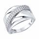 Серебряное кольцо SOKOLOV 94014850 с фианитом
