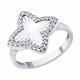 Серебряное кольцо SOKOLOV 94014859 с фианитом