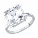 Серебряное кольцо SOKOLOV 94014860 с фианитом