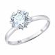 Серебряное кольцо SOKOLOV 94014866 с фианитом