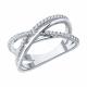 Серебряное кольцо SOKOLOV 94014882-91 с фианитом