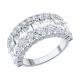 Серебряное кольцо SOKOLOV 94014884-91 с фианитом