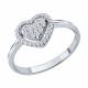 Серебряное кольцо SOKOLOV 94014896-91 с фианитом