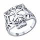 Серебряное кольцо SOKOLOV 94014906-91 с фианитом