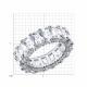 Серебряное кольцо SOKOLOV 94014908-91 с фианитом