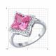 Серебряное кольцо SOKOLOV 94014911-91 с фианитом