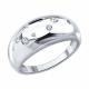 Серебряное кольцо SOKOLOV 94014934 с фианитом