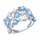Серебряное кольцо SOKOLOV 94014946 с фианитом
