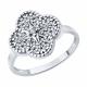 Серебряное кольцо SOKOLOV 94014982 с фианитом