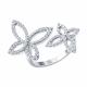 Серебряное кольцо SOKOLOV 94014983 с фианитом