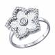 Серебряное кольцо SOKOLOV 94014997 с фианитом