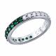 Серебряное кольцо SOKOLOV 94015014 с фианитом