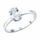 Серебряное кольцо SOKOLOV 94015024 с фианитом