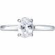 Серебряное кольцо SOKOLOV 94015024 с фианитом