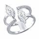 Серебряное кольцо SOKOLOV 94015055 с фианитом