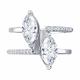 Серебряное кольцо SOKOLOV 94015055 с фианитом