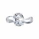 Серебряное кольцо SOKOLOV 94015134 с фианитом