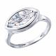 Серебряное кольцо SOKOLOV 94015173 с фианитом