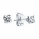 Серебряные серьги SOKOLOV 94021469-91 с фианитом