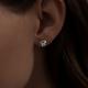 Серебряные серьги SOKOLOV 94021823-91 с фианитом