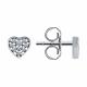 Серебряные серьги SOKOLOV 94022974-91 с фианитом