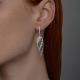 Серебряные серьги SOKOLOV 94023493-91 с фианитом