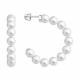 Серебряные серьги SOKOLOV 94024789 с жемчугом Swarovski