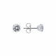 Серебряные серьги SOKOLOV 94025221-91 с фианитом