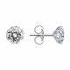 Серебряные серьги SOKOLOV 94025267-91 с фианитом
