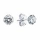 Серебряные серьги SOKOLOV 94025267-91 с фианитом